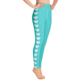 Diamond Aqua Yoga Leggings